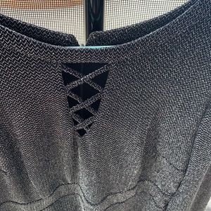 ⭐️⭐️Shimmering silver & black dress⭐️⭐️